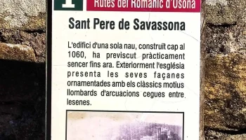 Església de Sant Pere de Savassona - Tavèrnoles