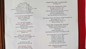 Parroquia Nuestra Señora de los Remedios - Yaiza