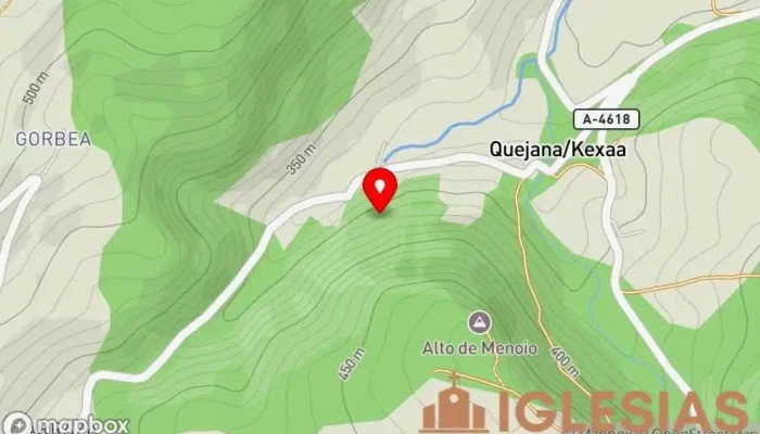 mapa de Ayala  en Álava