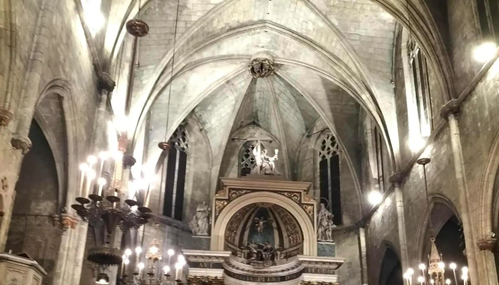 Basilica De Los Santos Martires Justo Y Pastor Donde - Barcelona