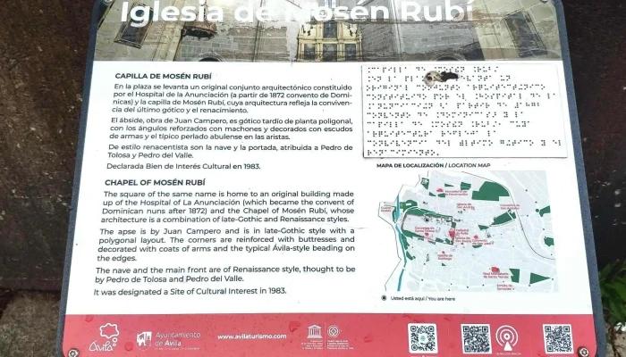 Capilla De Mosen Rubi Comentarios - Ávila