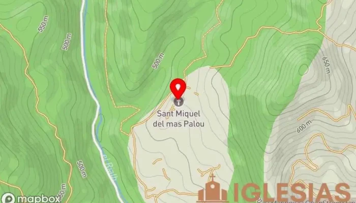 mapa de Capilla de Sant Miquel de Mas Palou Capilla en Lleida