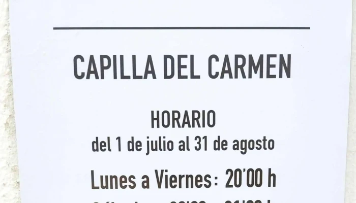 Capilla Del Carmen -  Puntaje - Benicàssim