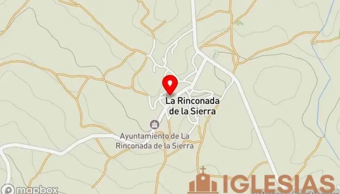 mapa de Casa Salva Hotel, Albergue en La Rinconada de la Sierra