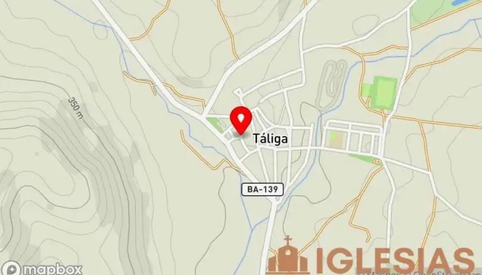 mapa de Cjón. de la Iglesia  en Táliga