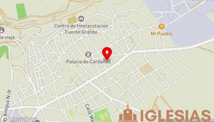 mapa de Convento de Santo Domingo Lugar de culto en Ocaña