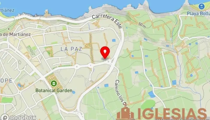mapa de Cristo de La Reconciliación Iglesia en Puerto de la Cruz