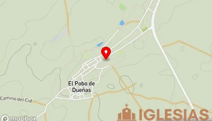 mapa de El Pobo de Dueñas  en El Pobo de Dueñas