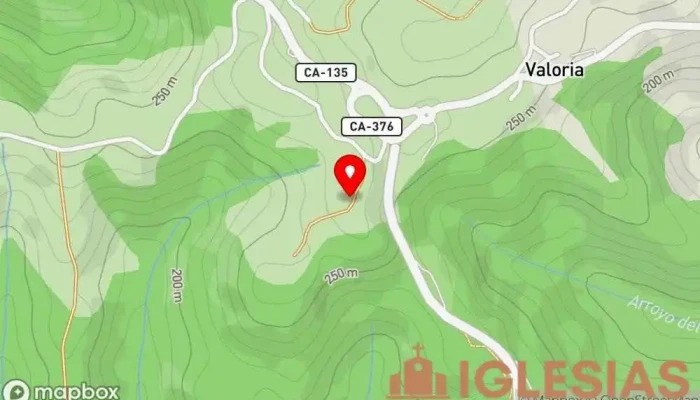 mapa de Ermita de Nuestra Señora del Carmen Iglesia en Cantabria