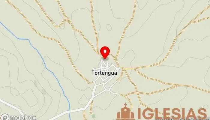 mapa de Ermita de Nuestra Señora del Pilar Iglesia en Torlengua