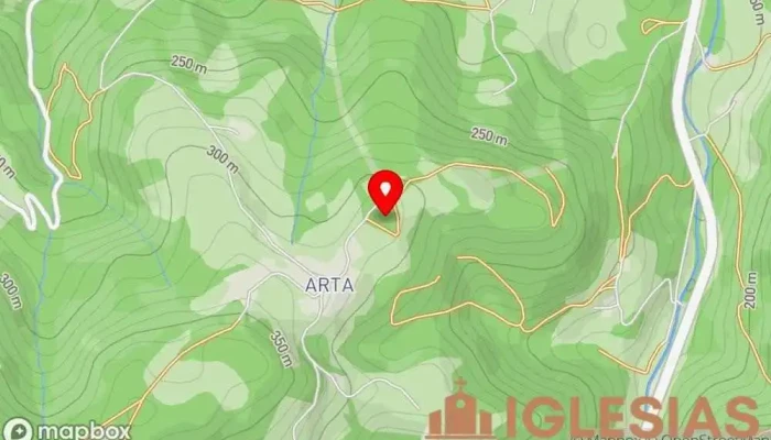 mapa de Ermita de San Pedro Apostol de Arta Capilla en Arta