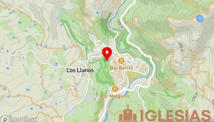 mapa de Ermita de San Sebastián Iglesia católica en Algarrobo