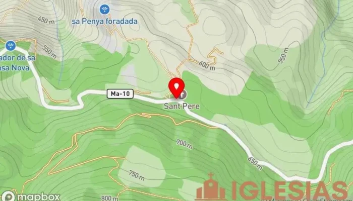 mapa de Escorca  en Escorca
