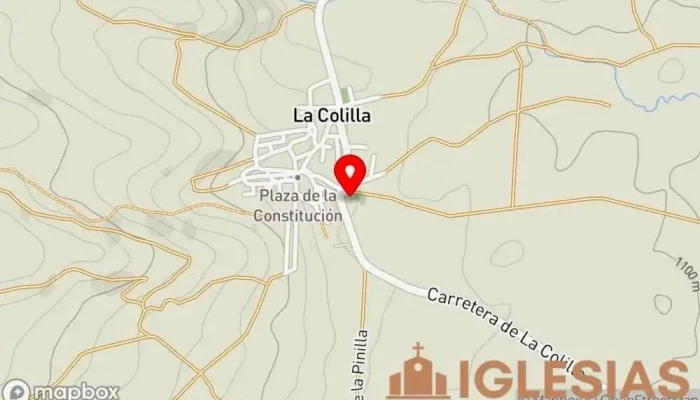 mapa de Iglesia de La Asunción de Nuestra Señora Iglesia católica en La Colilla
