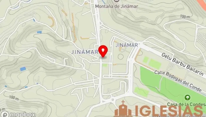 mapa de Iglesia de la Inmaculada Concepción Jinámar Iglesia en Valle de Jinamar