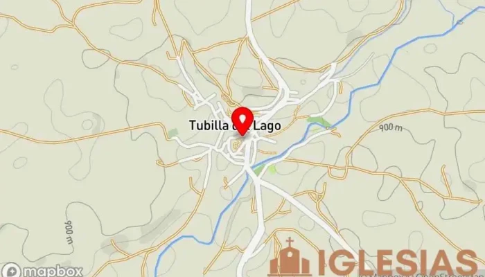 mapa de Iglesia de Nuestra Señora de la Asunción Iglesia católica en Tubilla del Lago