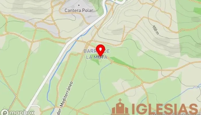 mapa de Iglesia de Peñahorada de Fuera (Ruinas) Iglesia apostólica en Burgos