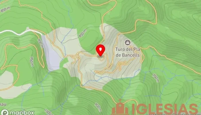 mapa de Iglesia de San Cristóbal de Cerdans Iglesia en Arbúcies