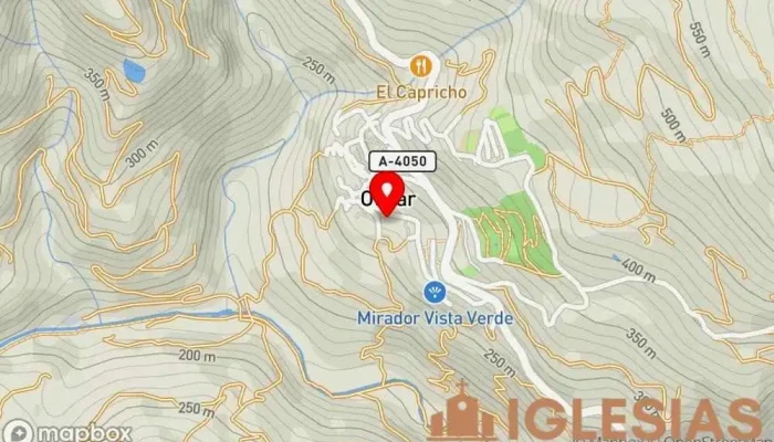 mapa de Iglesia de San José Iglesia en Otívar