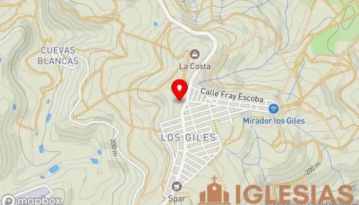 mapa de Iglesia De San Juan Bosco Los Giles Iglesia en Los Giles