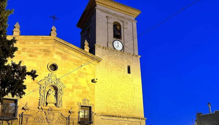 Iglesia De San Lazaro Obispo Sitio Web - Alhama de Murcia