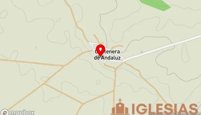 mapa de Iglesia de San Lorenzo Iglesia católica en Centenera de Andaluz