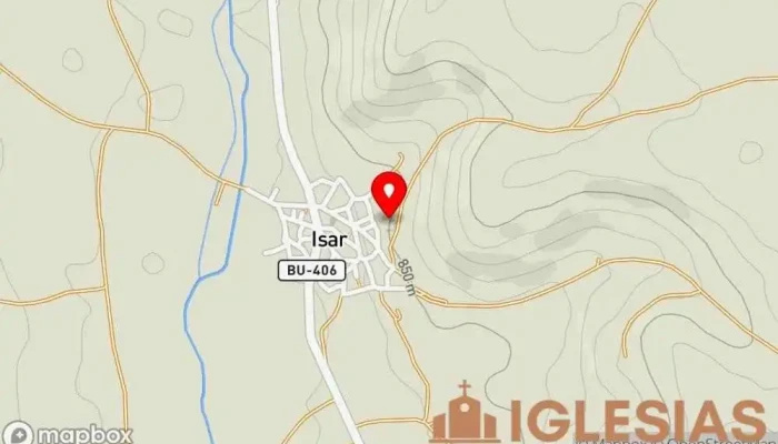 mapa de Iglesia de San Martín Iglesia en Isar