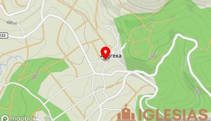 mapa de Iglesia de San Miguel de Carballedo Iglesia católica en A Igrexa
