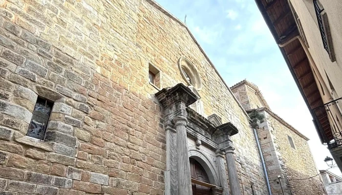Iglesia De Sant Andreu De La Vila -  Ubicacion - Oliana