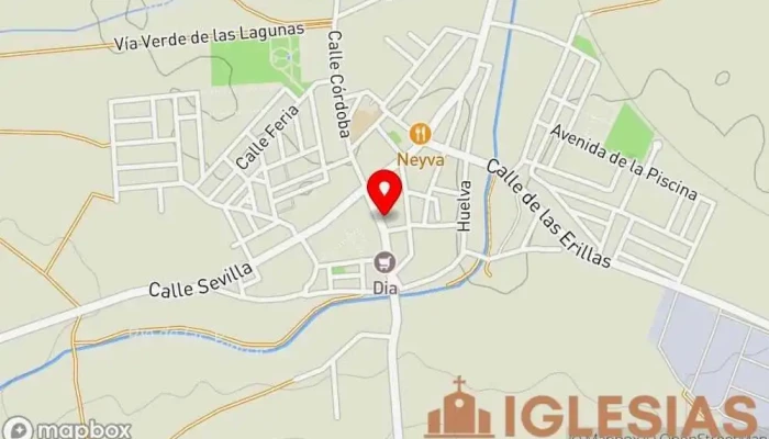 mapa de Iglesia de Santa Ana Iglesia católica en La Roda de Andalucía