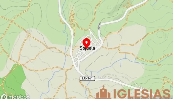 mapa de Iglesia De Santa María Del Pópulo Iglesia católica en Sojuela