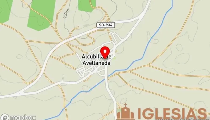 mapa de IGLESIA DE 