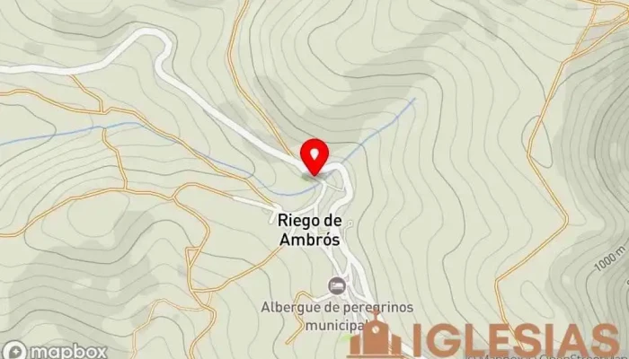 mapa de IGLESIA DE SANTA MARÍA MAGDALENA Iglesia en Molinaseca