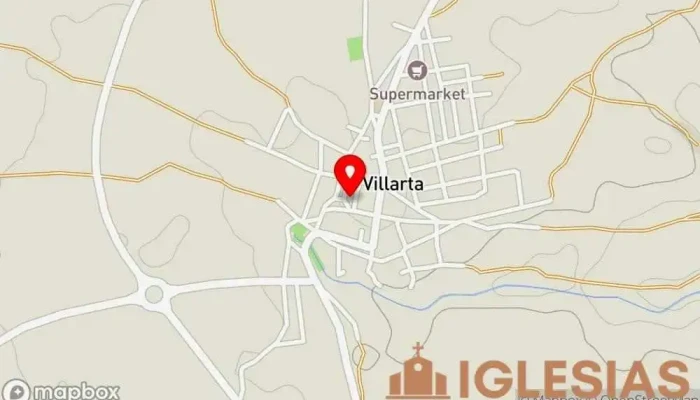 mapa de Iglesia del Dulce Nombre de Jesús Iglesia católica en Villarta