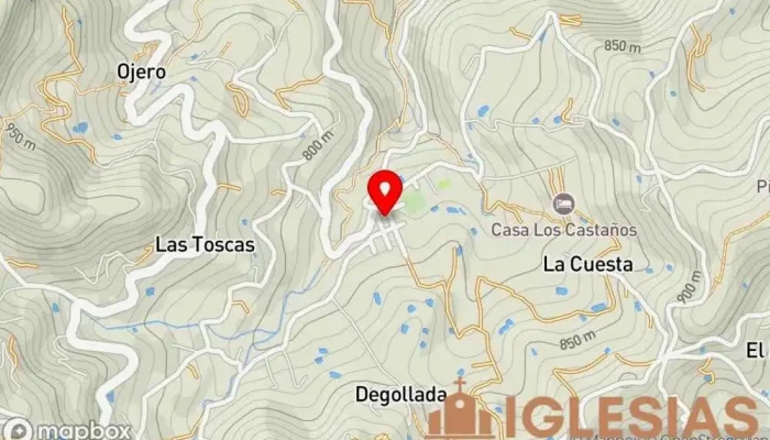 mapa de Iglesia del Sagrado Corazón de Jesús Iglesia en Teror