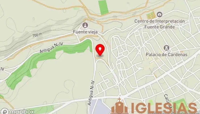 mapa de Iglesia Evangelista Iglesia evangélica en Ocaña