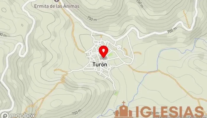 mapa de Iglesia Parroquial de la Encarnación Parroquia en Turón
