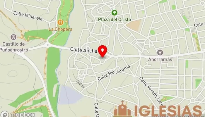mapa de Iglesia parroquial de Nuestra Señora de la Asunción Parroquia en Seseña