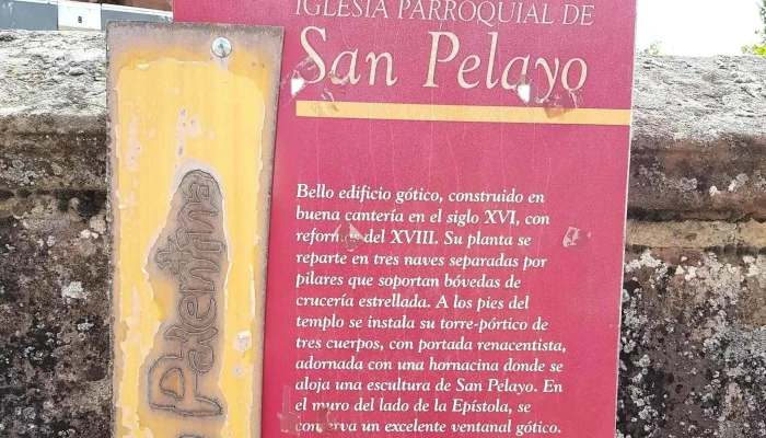 Iglesia Parroquial De San Pelayo -  Horario - Salinas de Pisuerga
