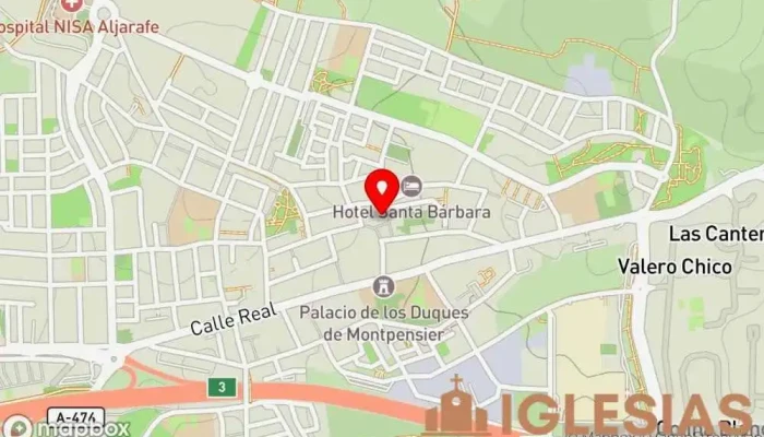 mapa de Iglesia Parroquial de Santiago Apóstol Iglesia católica en Castilleja de la Cuesta
