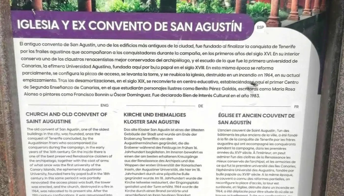 Iglesia Y Exconvento De San Agustin Recientes - La Laguna