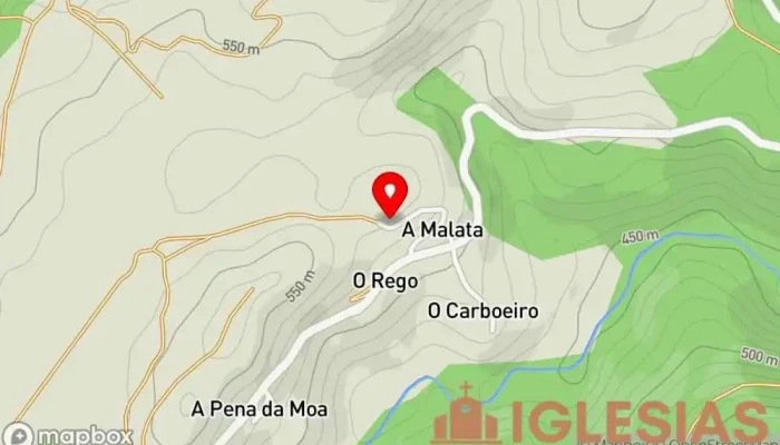 mapa de Igrexa de San Martiño de Figueiras Iglesia en Lugo