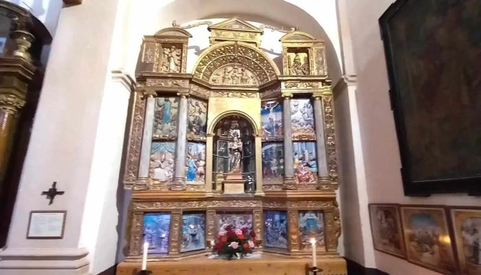 Parroquia De San Gil Abad -  Iglesia Catolica - Villanueva de Jiloca