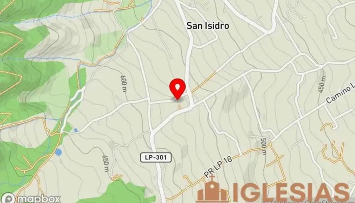 mapa de Parroquia de San Isidro Labrador Parroquia en Santa Cruz de Tenerife