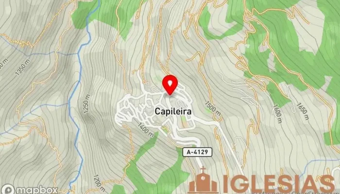 mapa de Parroquia Nuestra Señora de la Cabeza Iglesia católica en Capileira