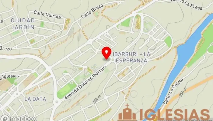 mapa de Parroquia San José Iglesia católica en Plasencia