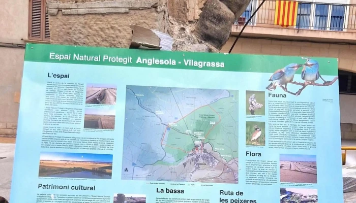 Plaça Església - Anglesola