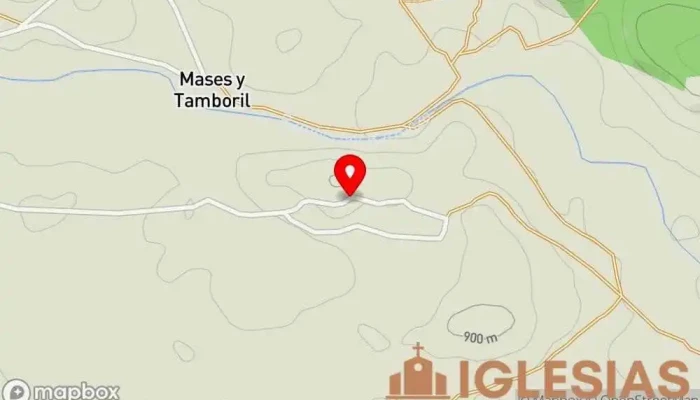 mapa de San agustin Lugar de culto en San Agustín