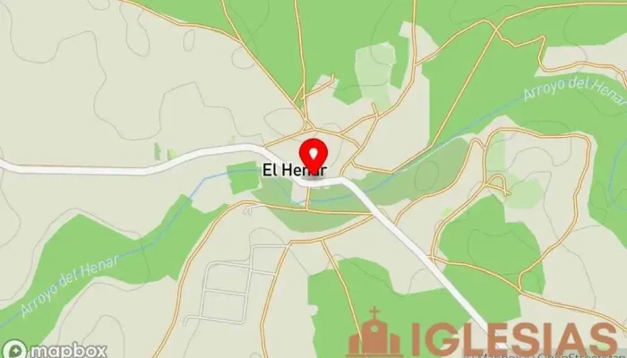mapa de Santuario de Nuestra Señora de El Henar Santuario, Atracción turística en Cuéllar