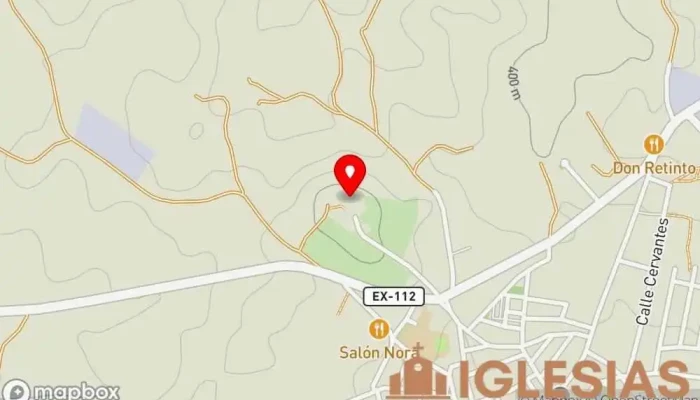 mapa de Santuario Ntra. Sra. de Gracia Santuario, Iglesia católica en Oliva de la Frontera